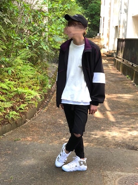 「EMMA  CLOTHES」｜「アイテム（キャップ）」を使った、かんへるさん（メンズ・173cm）の春コーディネート