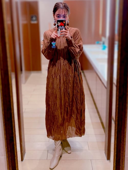 𝚊𝚔𝚒𝚒 Aunt Marie Sのワンピースを使ったコーディネート Wear