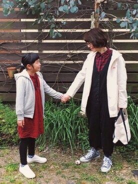 「orcival」｜「アイテム（オールインワン・サロペット）」を使った、mioさん（レディース・155cm）の春コーディネート