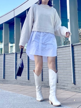 MIRAIさん(レディース・162cm)の秋コーディネート