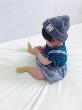 YuAchiさん（キッズ・70cm）の春コーディネート