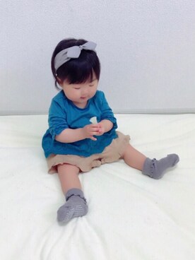 YuAchiさん（キッズ・70cm）の春コーディネート