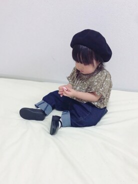 YuAchiさん(キッズ・70cm)の秋コーディネート