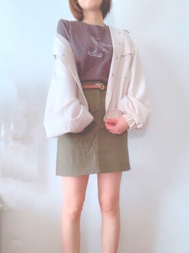 さーちゃんさん（レディース・160cm）の春コーディネート