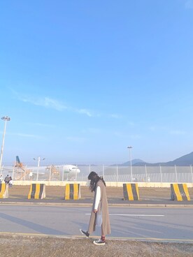 リハナ💐さん（レディース・160cm）の冬コーディネート