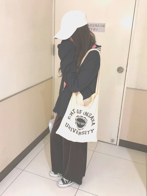 Bee キャップを使ったコーディネート Wear