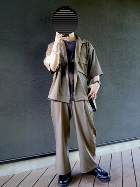 しーさん（メンズ・177cm）の春コーディネート