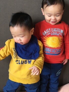 Ki yoさん(キッズ・90cm)の冬コーディネート