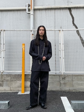 「Acne Studios（アクネストゥディオズ）のアイテム（ブーツ）」を使った、HILOさん（メンズ・184cm）の夏コーディネート