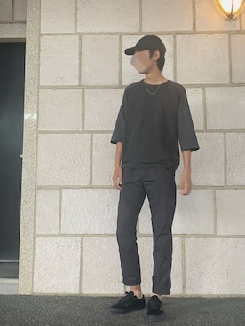 「CIAOPANIC TYPY（チャオパニックティピー）のアイテム（スラックス）」を使った、kota_nさん（メンズ・179cm）の夏コーディネート