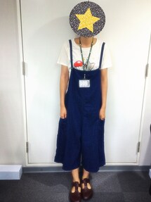 uni | 師大Uni購入 牛仔吊帶褲(サロペット/オーバーオール)