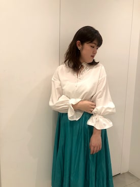 KAZUE KAWAMOTOさん（レディース・164cm）の春コーディネート