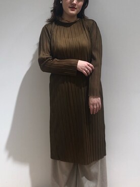 KAZUE KAWAMOTOさん（レディース・164cm）の春コーディネート