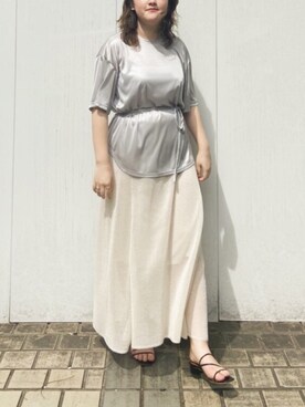 KAZUE KAWAMOTOさん(レディース・164cm)の春コーディネート