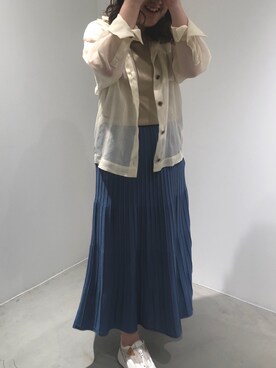 KAZUE KAWAMOTOさん(レディース・164cm)の春コーディネート