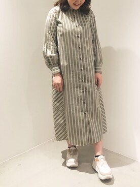 KAZUE KAWAMOTOさん（レディース・164cm）の春コーディネート