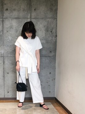 KAZUE KAWAMOTOさん(レディース・164cm)の夏コーディネート