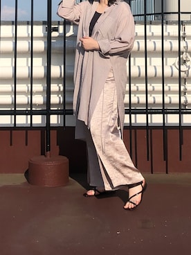 KAZUE KAWAMOTOさん（レディース・164cm）の夏コーディネート