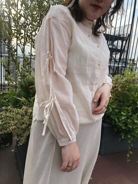 KAZUE KAWAMOTOさん(レディース・164cm)の夏コーディネート