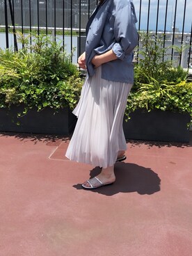 KAZUE KAWAMOTOさん(レディース・164cm)の夏コーディネート