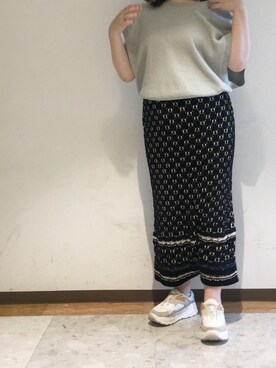 KAZUE KAWAMOTOさん（レディース・164cm）の夏コーディネート