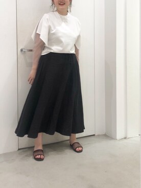 KAZUE KAWAMOTOさん（レディース・164cm）の夏コーディネート