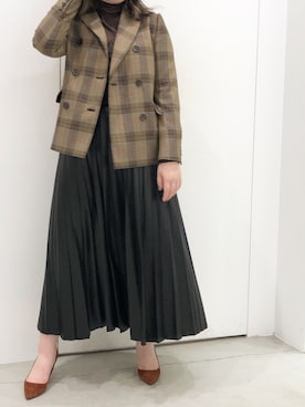 KAZUE KAWAMOTOさん（レディース・164cm）の秋コーディネート