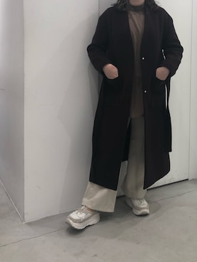 「PUBLIC TOKYO（パブリックトウキョウ）のアイテム（その他アウター）」を使った、KAZUE KAWAMOTOさん（レディース・164cm）の秋コーディネート
