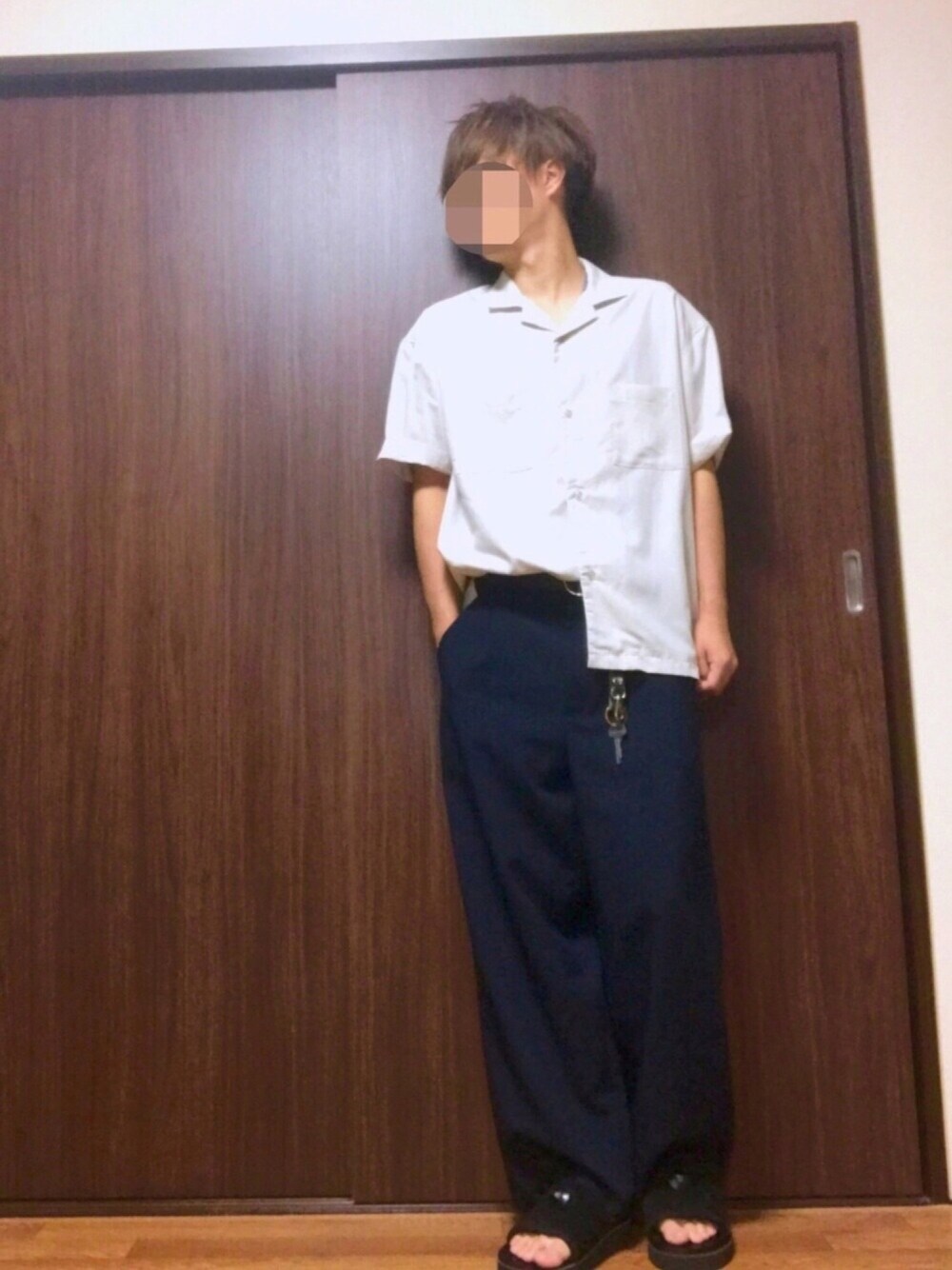 taichiさんの「オープンカラーシャツ(5分袖)（SENSE OF PLACE by URBAN RESEARCH）」を使ったコーディネート