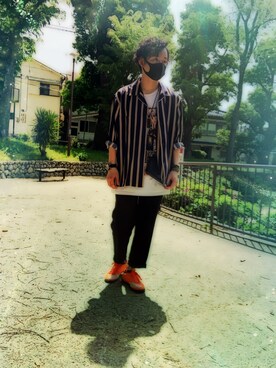 「ＧＷ」｜「アイテム（腕時計）」を使った、natsukiさん（メンズ・165cm）の春コーディネート