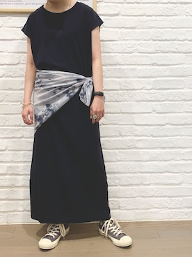 「ADER（アデル）のアイテム」を使った、ninaさん（レディース・154cm）の夏コーディネート