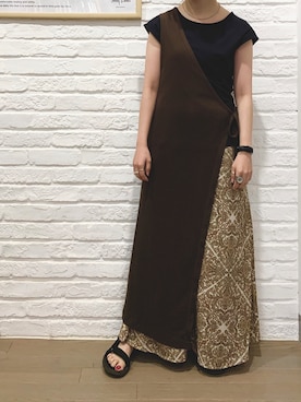 「ADER（アデル）のアイテム」を使った、ninaさん（レディース・154cm）の夏コーディネート