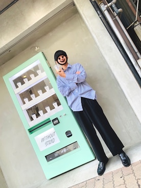 「アイテム（ローファー）」を使った、やまをさん（メンズ・176cm・10代）の秋コーディネート