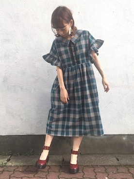 「アイテム（イヤリング（片耳用））」を使った、merry jenny 名古屋店さん（レディース・160cm）の夏コーディネート