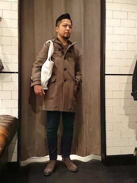 「nil admirari（ニルアドミラリ）のアイテム」を使った、keitaさん（メンズ・177cm）の冬コーディネート