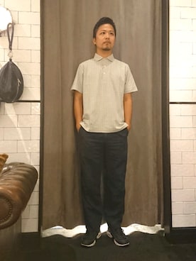 「g-stage（ジーステージ）のアイテム」を使った、keitaさん（メンズ・177cm）の夏コーディネート