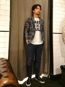 keitaさん（メンズ・177cm）の春コーディネート