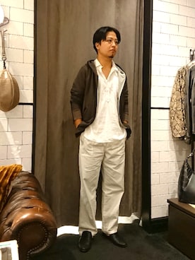 「スリッパ」｜keitaさん（メンズ・177cm）の夏コーディネート