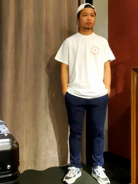 「SEAGREEN（シーグリーン）のアイテム」を使った、keitaさん（メンズ・177cm）の春コーディネート