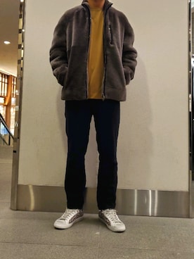 「2STAR（ツースター）のアイテム」を使った、keitaさん（メンズ・177cm）の秋コーディネート