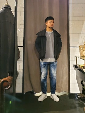 「FranCisT_MOR.K.S.（フランシストモークス）のアイテム」を使った、keitaさん（メンズ・177cm）の秋コーディネート