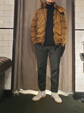 「P.M.D.S.（ピー エム ディー エス）のアイテム（ジャケット/アウター）」を使った、keitaさん（メンズ・177cm）の冬コーディネート