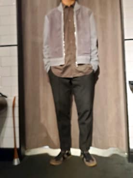 「EMMETI（エンメティ）のアイテム」を使った、keitaさん（メンズ・177cm）の春コーディネート