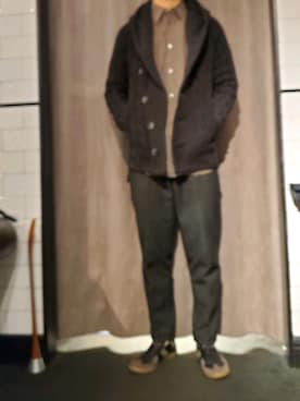 「ARMURE（アルミュール）のアイテム」を使った、keitaさん（メンズ・177cm）の春コーディネート