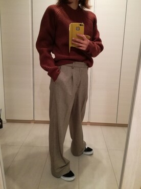 a❤︎さん（レディース・156cm）の冬コーディネート