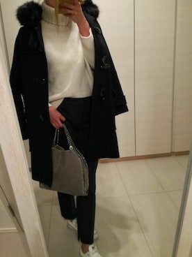 a❤︎さん（レディース・156cm）の冬コーディネート