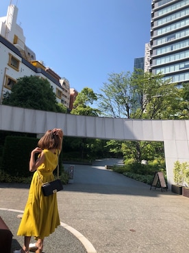 「シャネル」｜「アイテム（ワンピース/ドレス）」を使った、a❤︎さん（レディース・156cm）の春コーディネート