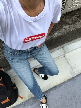 「ヤヌーク」｜a❤︎さん（レディース・156cm）の夏コーディネート