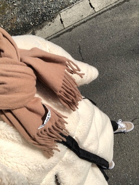 「HYKE」｜「アイテム（その他アウター）」を使った、a❤︎さん（レディース・156cm）の秋コーディネート