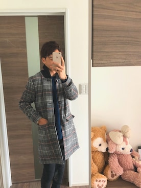 「LAGLAIA（ラグライア）のアイテム」を使った、chikaさん（メンズ・170cm）の冬コーディネート